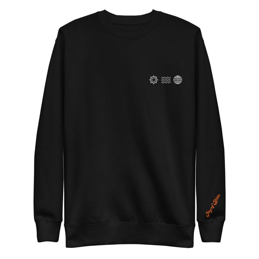 Joy Vibes Sweatshirt - Black